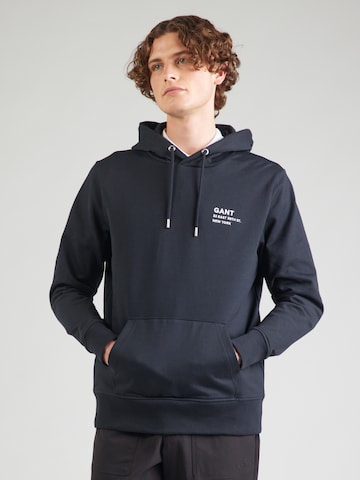 GANT Sweatshirt in Schwarz: Vorderseite