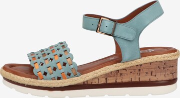 ARA Strap Sandals in Blue