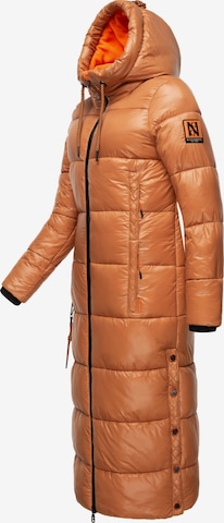 NAVAHOO Płaszcz zimowy 'Schmuseengel' w kolorze brązowy