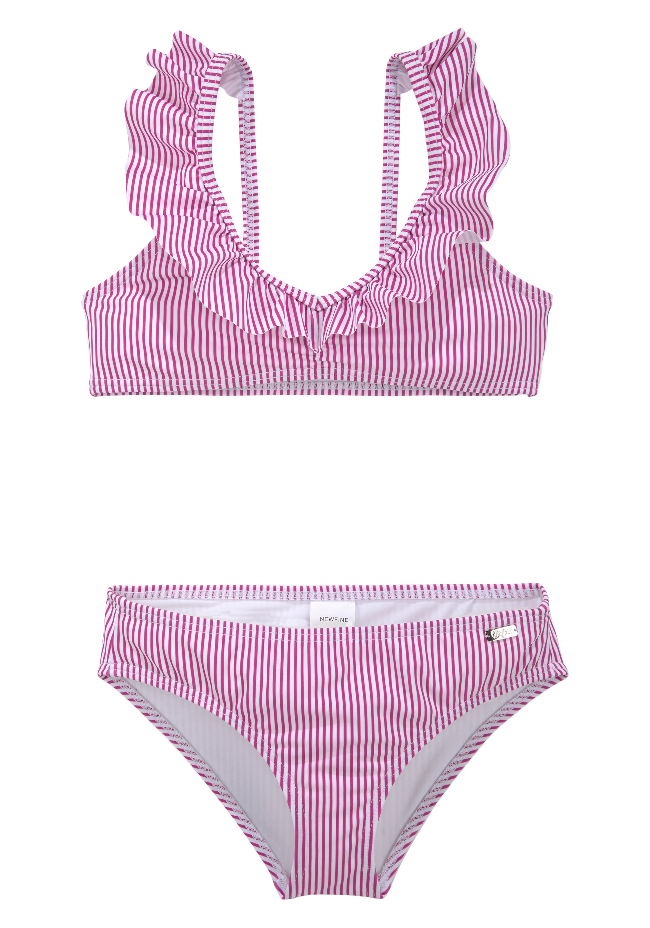 BUFFALO Bustier Bikini i lilla: forside