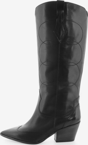 Kennel & Schmenger Boots ' DALLAS ' in Black: front