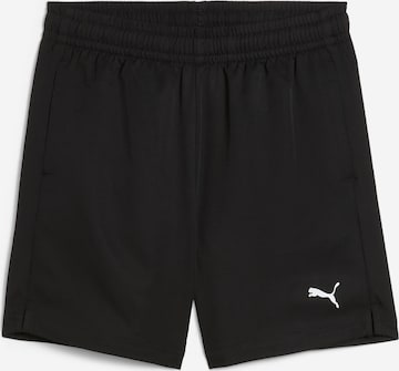 PUMA Regular Workout Pants 'TAD ESS' in Black: front
