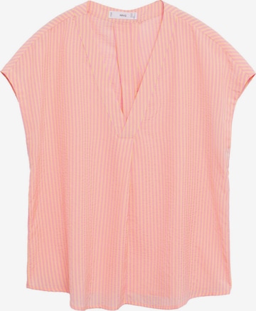 MANGO Bluse 'Gondole' in Pink: predná strana