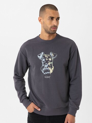 Williot Sweatshirt 'HUGO' in Grau