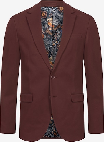 JEFF Sakko 'Ezra' in Braun: Vorderseite