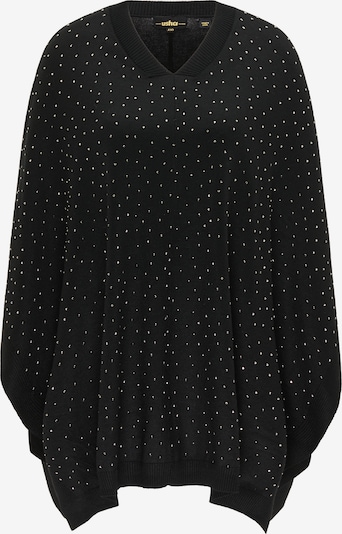 usha BLACK LABEL Cape in schwarz, Produktansicht