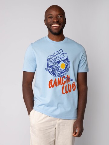 T-Shirt 'Ramen Club' Watapparel en bleu : devant