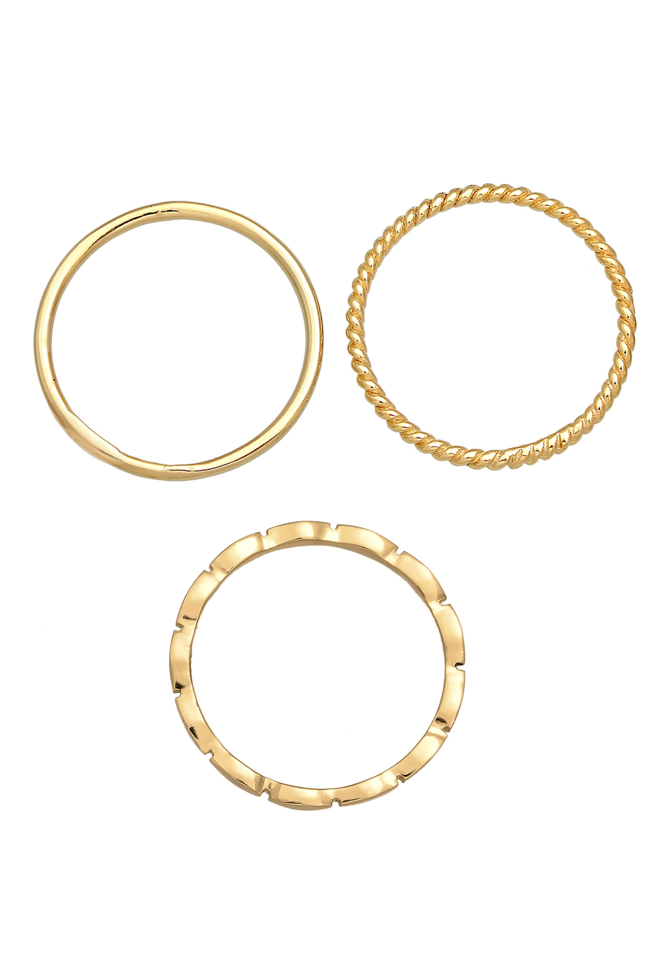 ELLI Ring 'Geo' in Gold