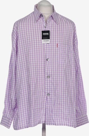 SIGNUM Button Up Shirt in L in Purple: front