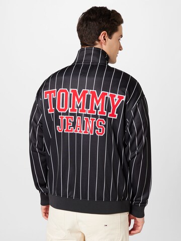 Tommy Jeans Sweatjacke in Schwarz