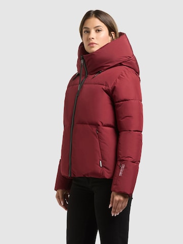 Veste d’hiver 'Audrey2' khujo en rouge