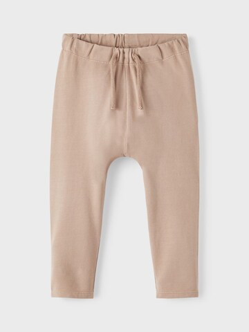 NAME IT Regular Pants 'EarthColor' in Beige