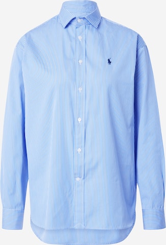 Chemisier Polo Ralph Lauren en bleu : devant