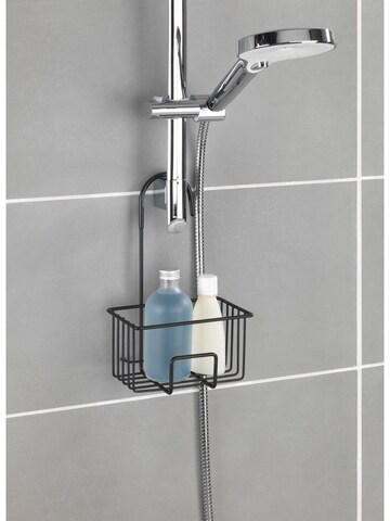 Wenko Shower Accessories 'Milito' in Black