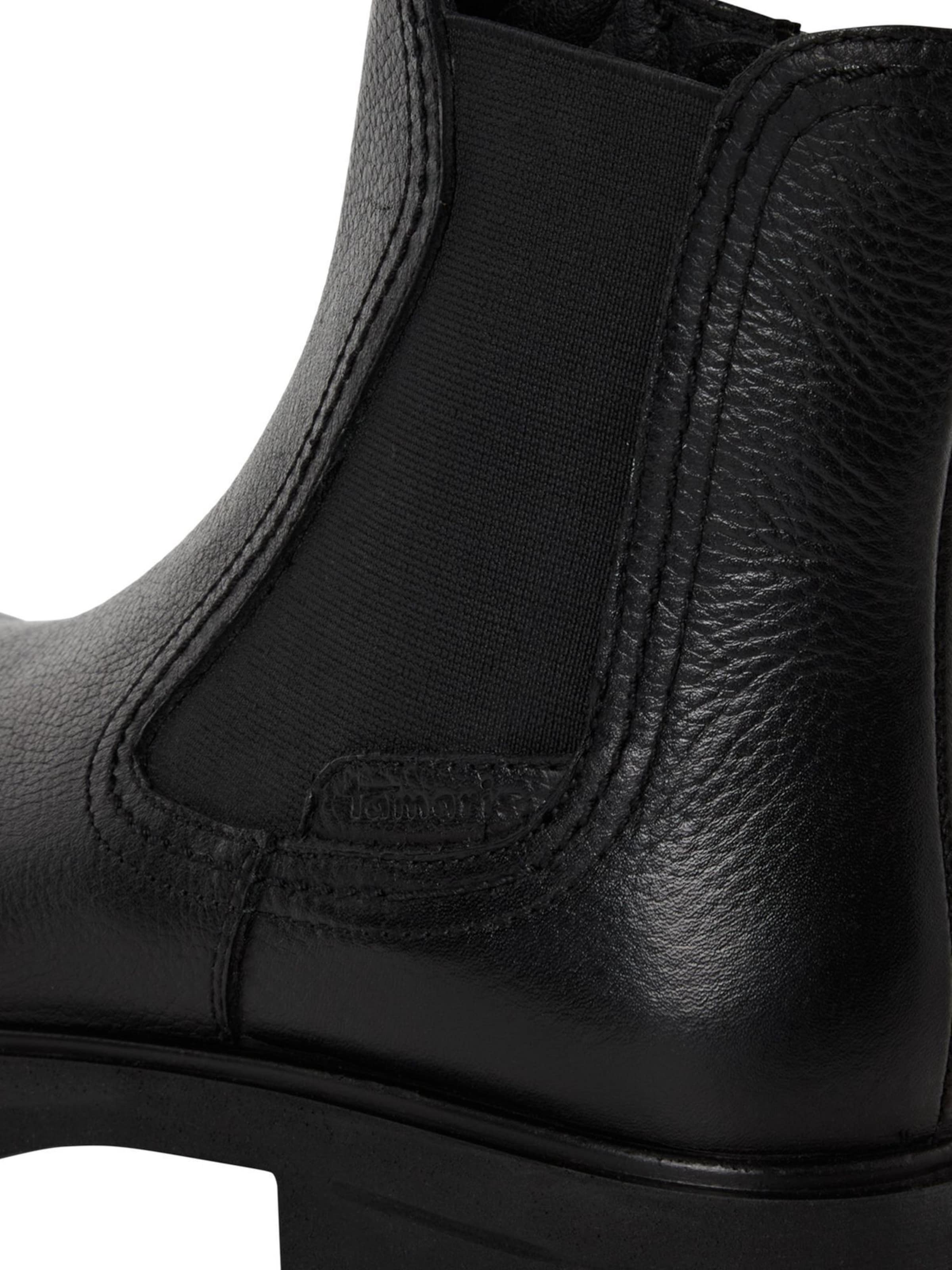 Tamaris Chelsea Boots in Black