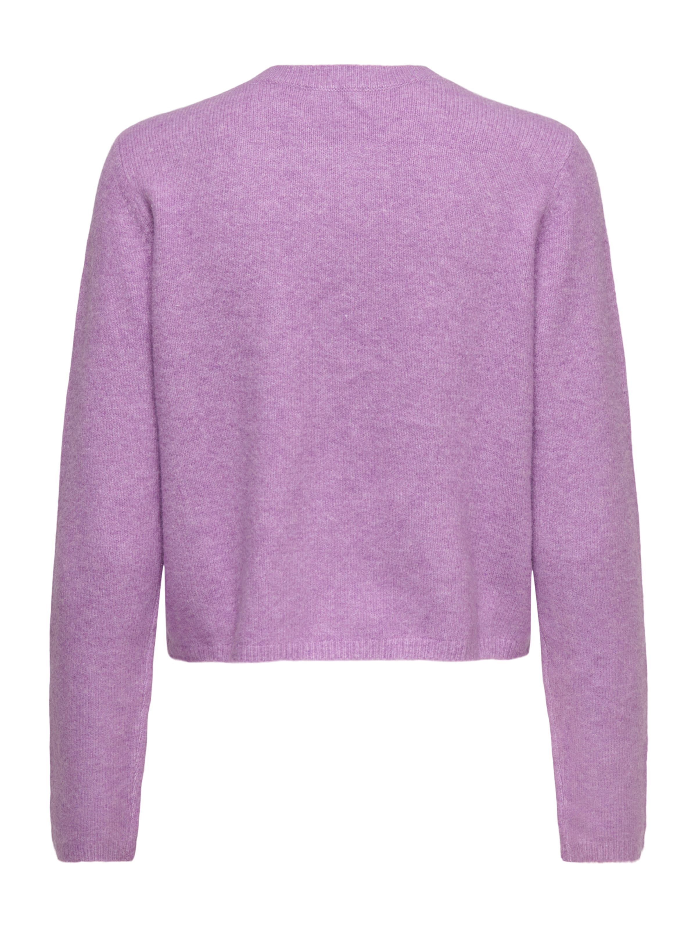 JDY Gebreid vest 'JDYChloe' in Lila