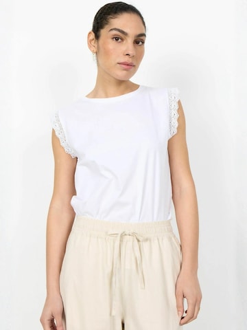 Soyaconcept - Top ' SC-DERBY ' em branco: frente