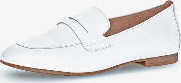 GABOR Classic Flats in White: front