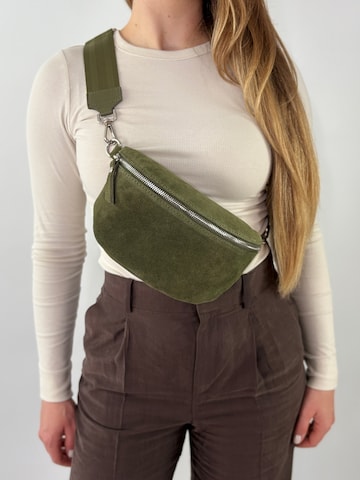 lePelou Fanny Pack 'ARIA medium' in Green
