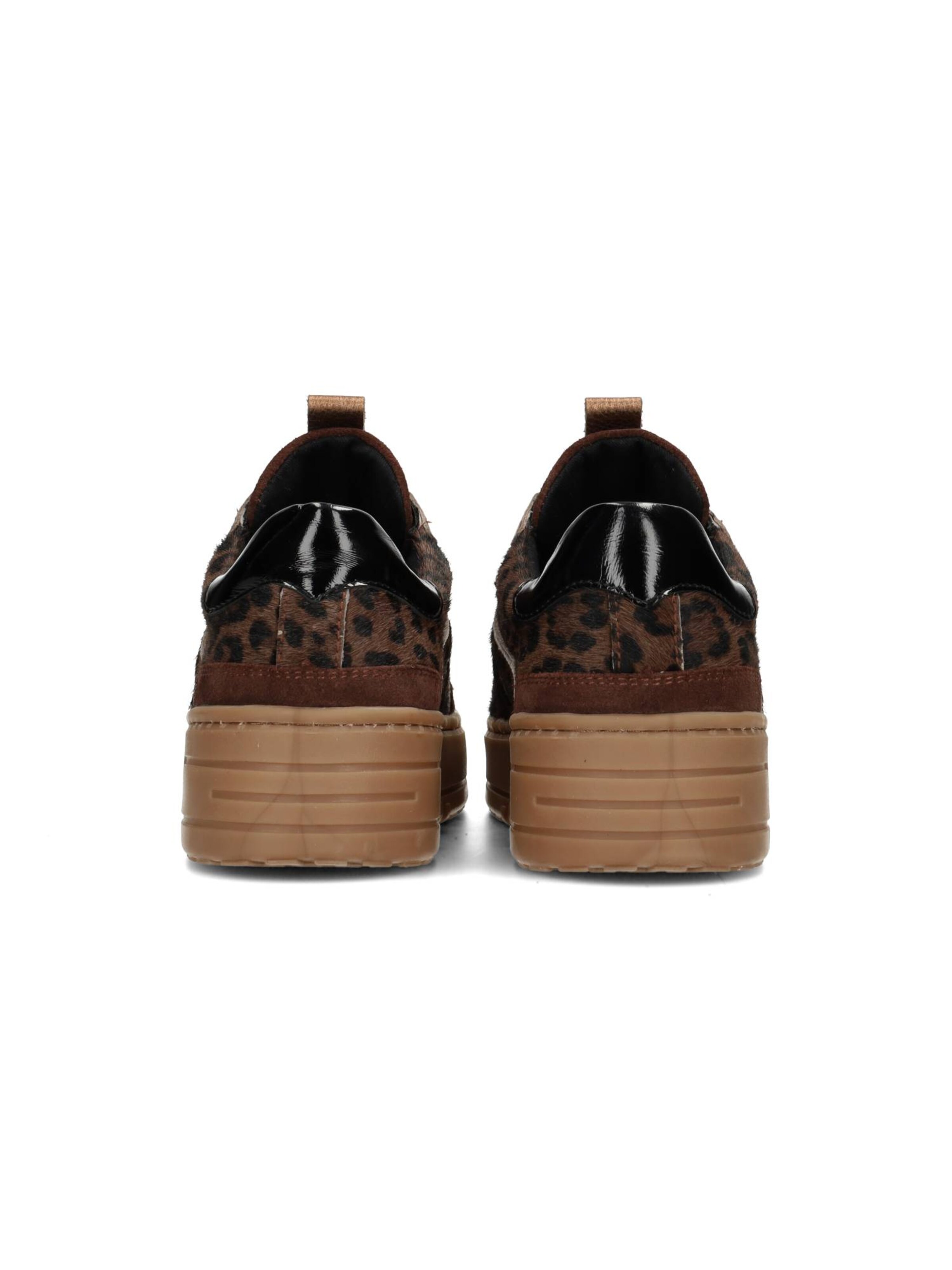 Baskets basses 'AURELIE' Haboob en marron