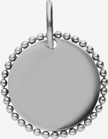 Lucardi Pendant in Silver: front