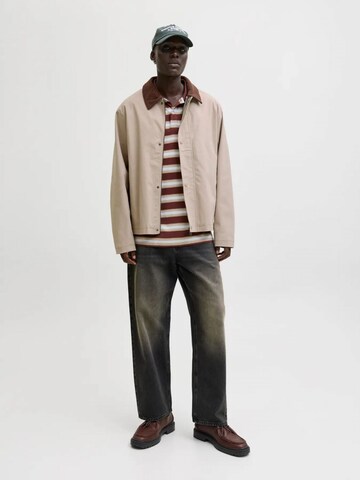 Veste mi-saison Jacks & Jones en beige