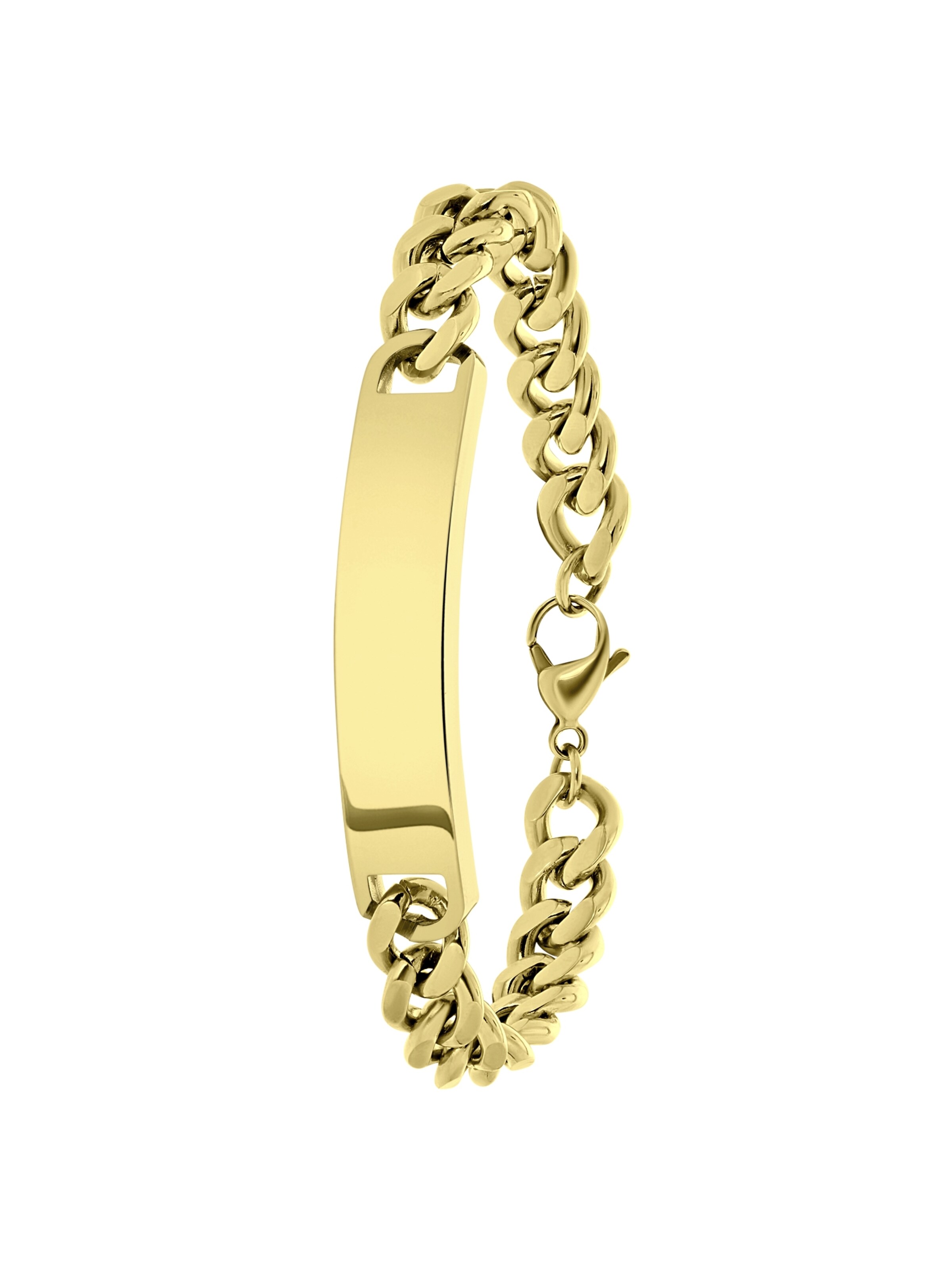 Lucardi Bracelet in Gold: front