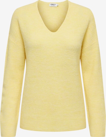 ONLY Neulepaita 'ONLCamilla' värissä keltainen: etupuoli