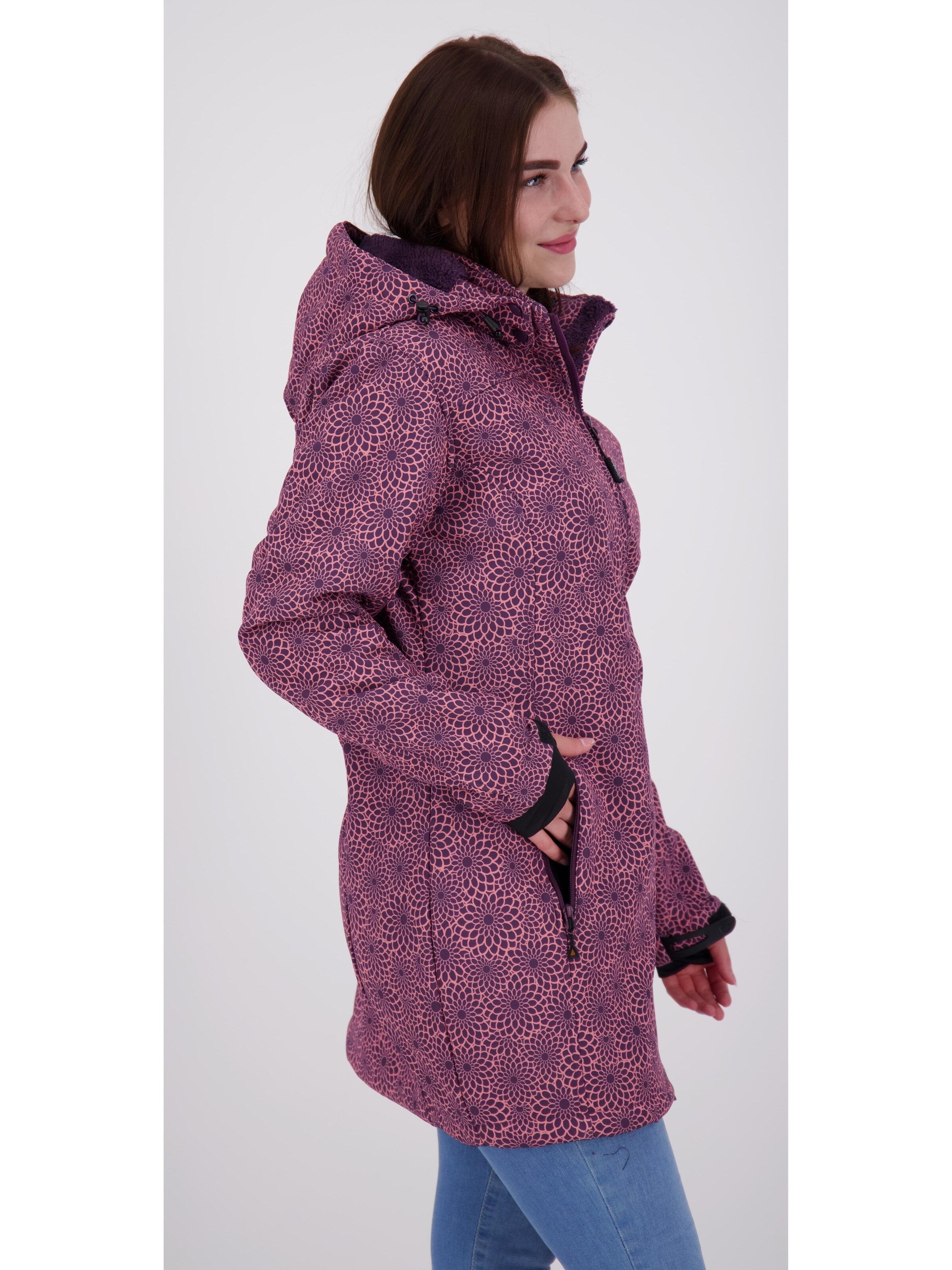 Giacca di mezza stagione 'KEELE PEAK II WOMEN' di deproc in rosso