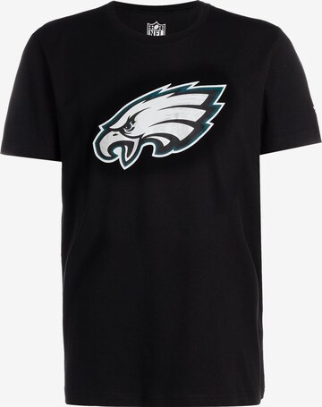 Fanatics Shirt 'NFL Crew Philadelphia Eagles' in Schwarz: predná strana