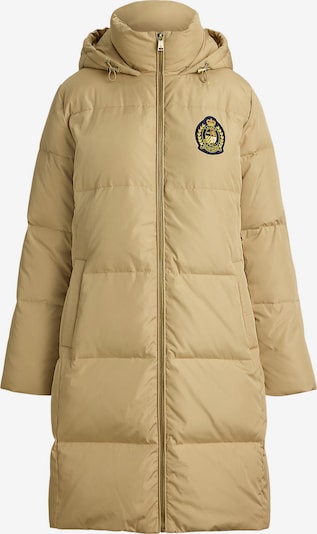 Žieminis paltas iš Lauren Ralph Lauren Petite, spalva – kapučino spalva, Prekių apžvalga