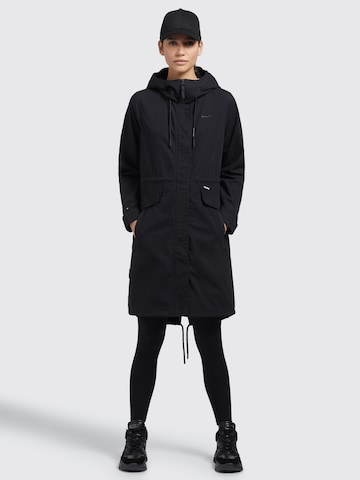 khujo Between-Seasons Coat 'Nanda5' in Black