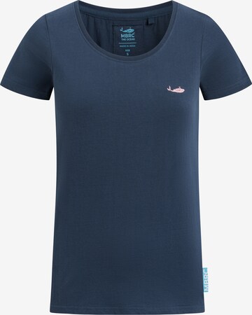 MBRC the ocean Shirt 'Ocean' in Blauw: voorkant