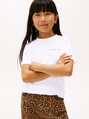 T-Shirt TOMMY HILFIGER en blanc : devant
