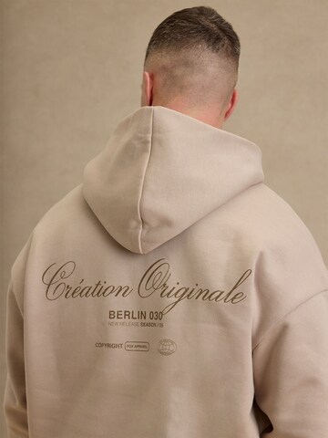 DAN FOX APPAREL Sweatshirt 'Malte' i beige