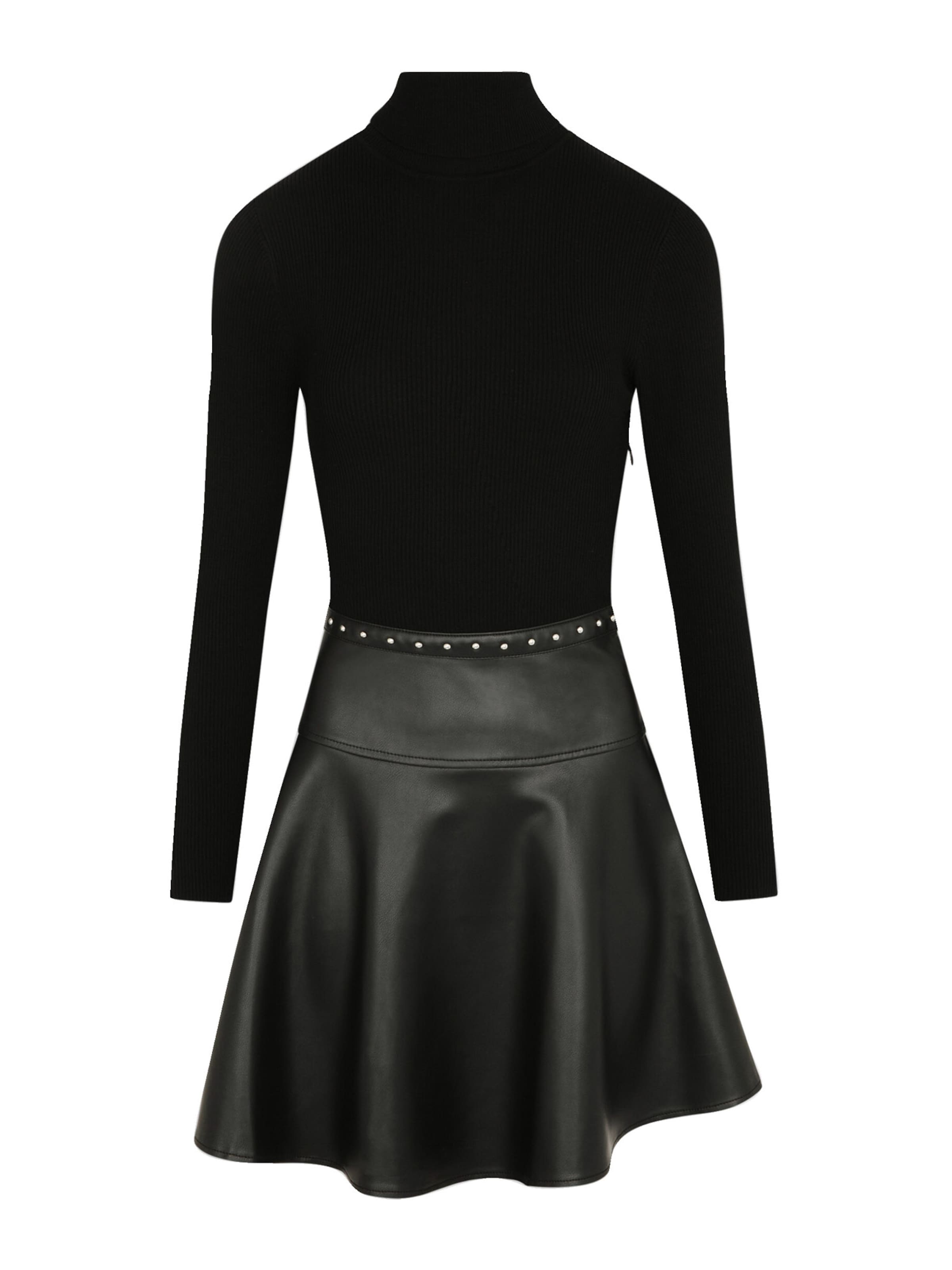 Morgan Dress in Black: front