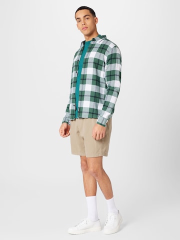 Coupe regular Chemise HOLLISTER en vert