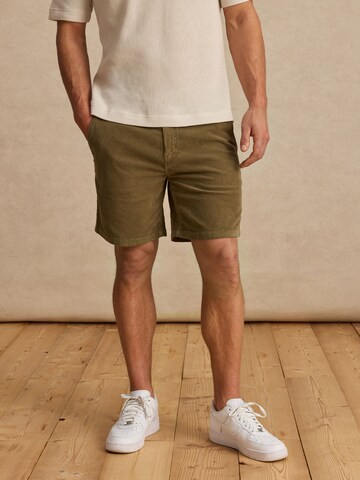 DAN FOX APPAREL Regular Pants 'Marlo' in Green: front