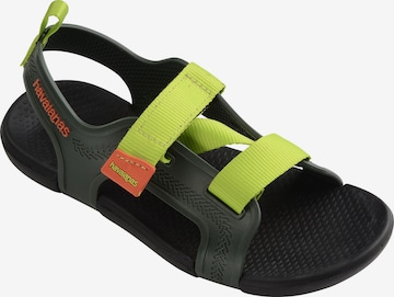 HAVAIANAS - Zapatos abiertos 'Play Active' en negro: frente