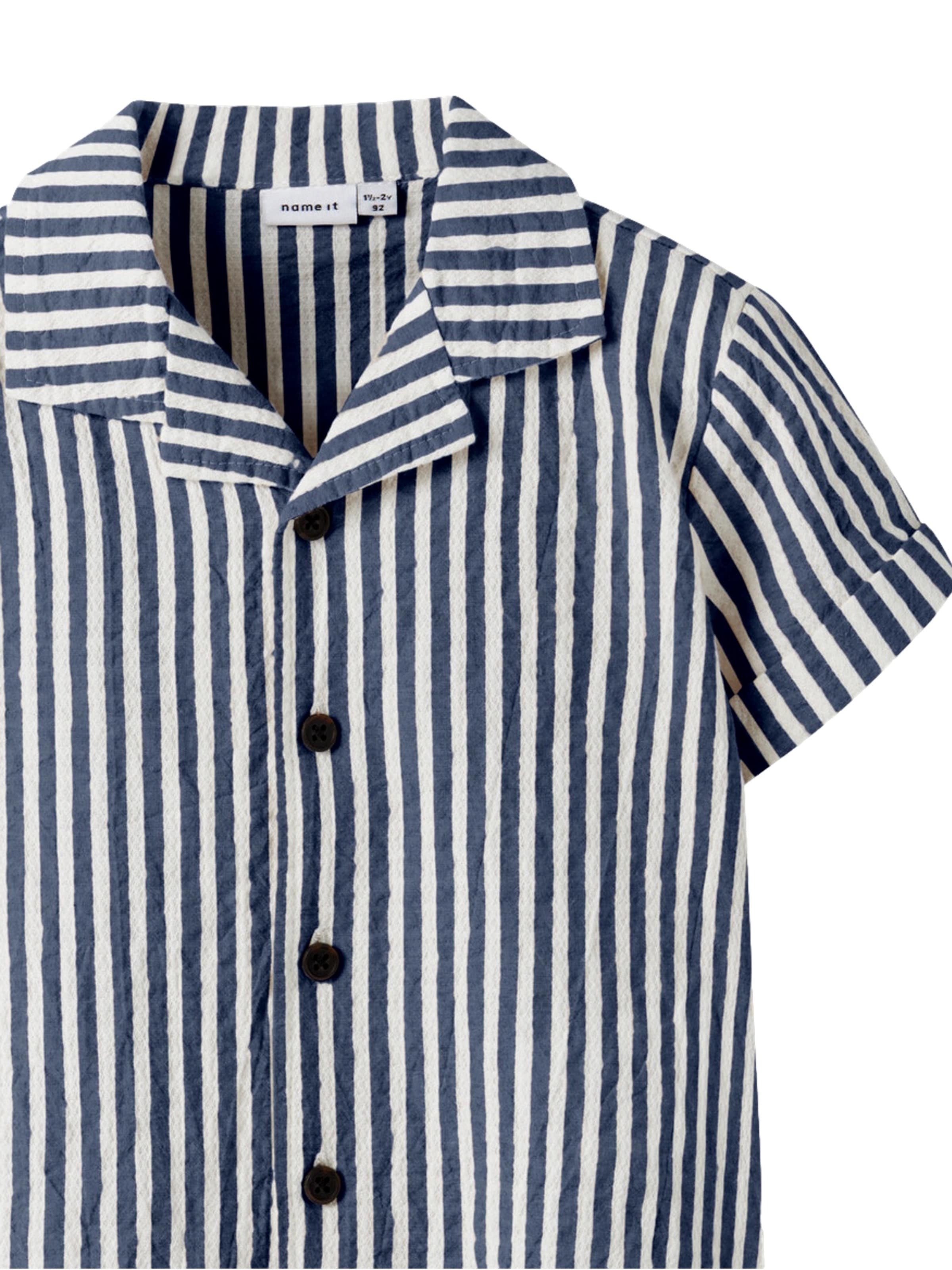 NAME IT - Ajuste regular Camisa 'NMMFedenis' en azul