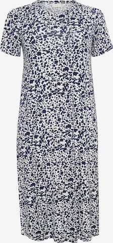 Robe 'Charlotta' KAFFE CURVE en bleu : devant