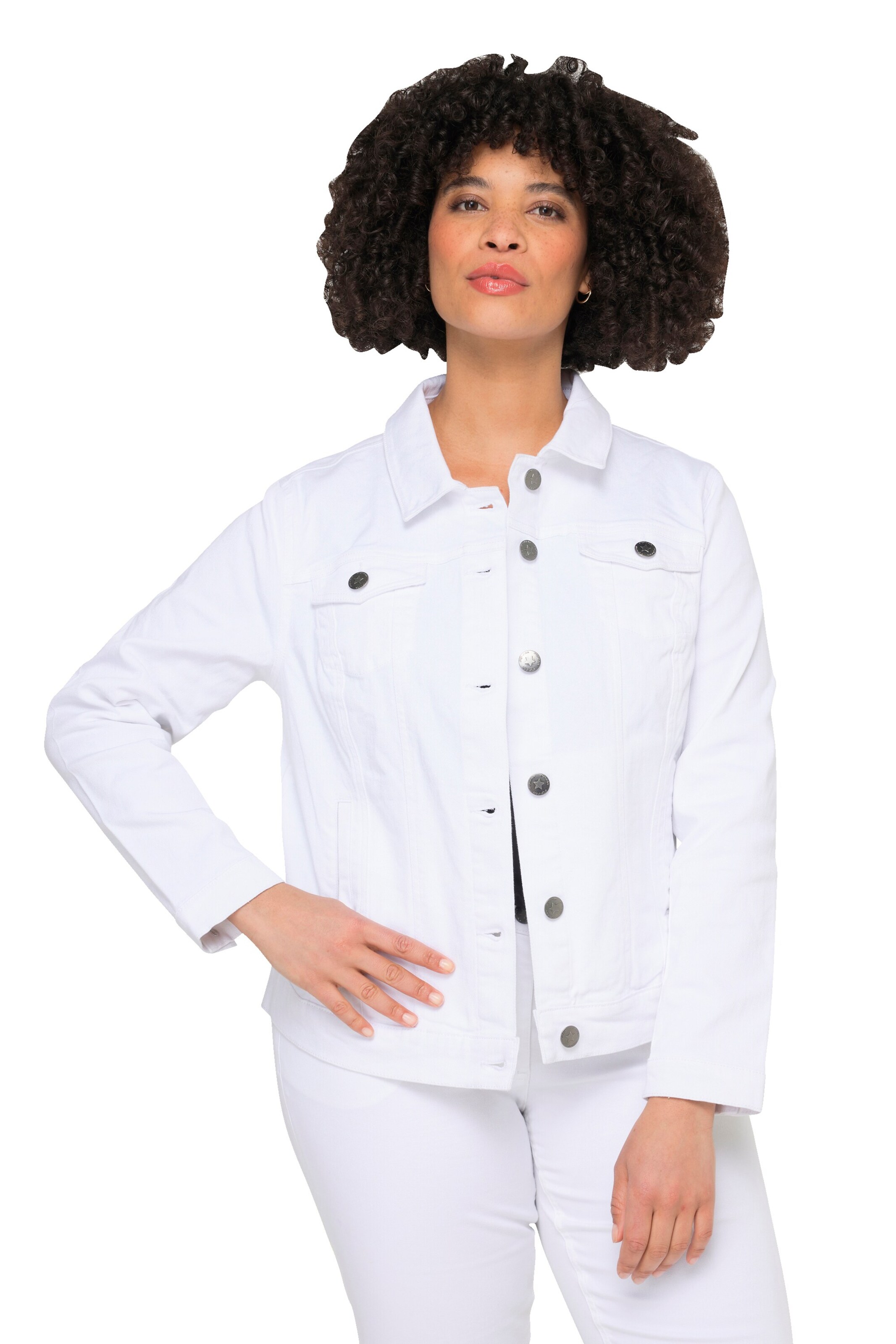 Angel of Style Between-season jacket in White: front