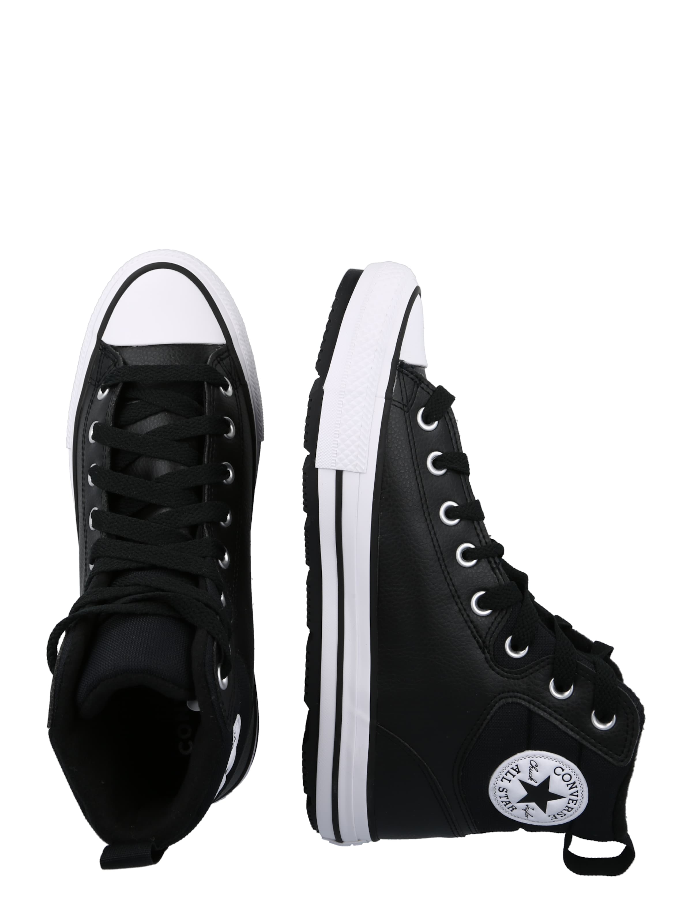 CONVERSE Sneakers hoog 'Chuck Taylor All Star Berkshire' in Zwart