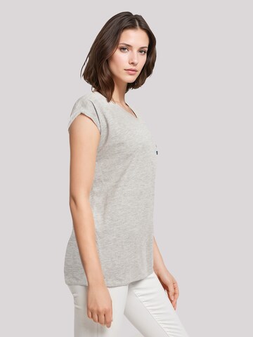 F4NT4STIC T-Shirt 'University Soccer Club Classic Minimalist' in Grau