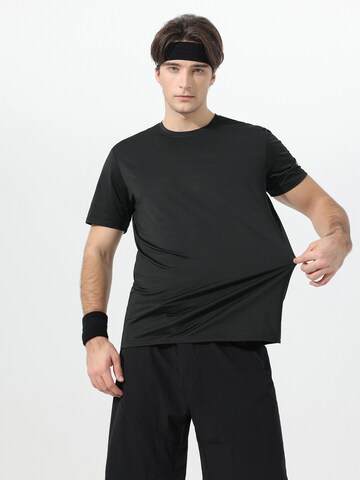 YOUTHUP Performance Shirt 'Kühlschicht' in Black