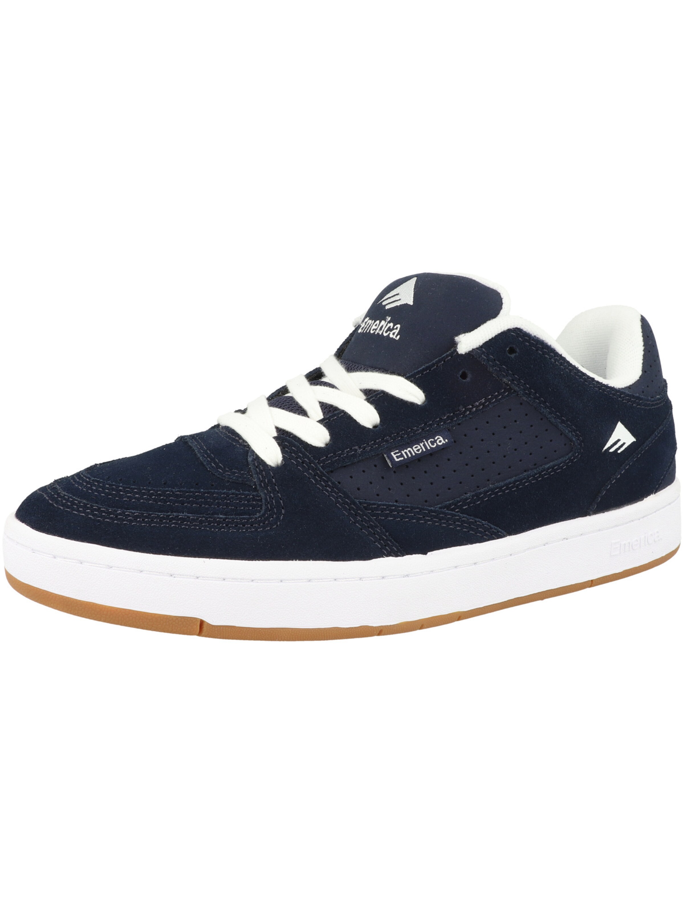 Baskets basses Emerica en bleu : devant