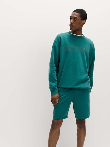 Marks & Spencer Schlafsweatshirt in Grün: Vorderseite