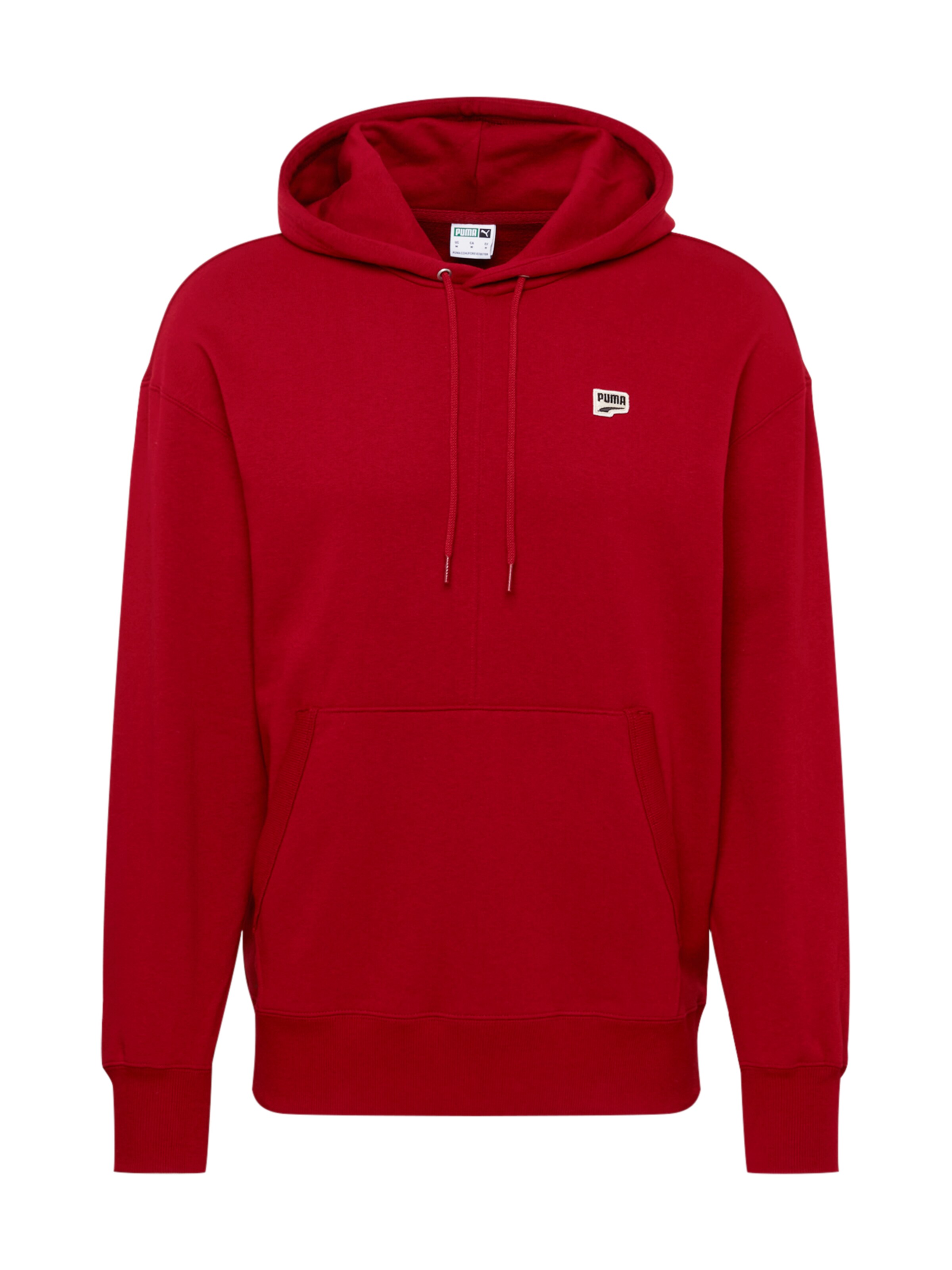 PUMA Sweatshirt 'Downtown' in Rot: Vorderseite