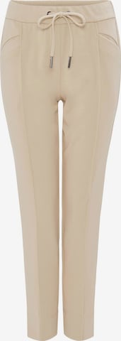 OPUS Trousers 'Ersima Line' in Beige: front
