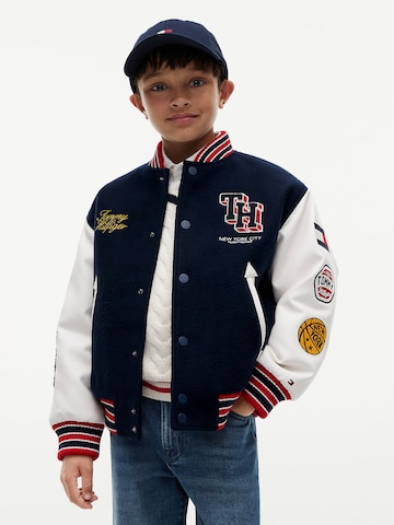 Veste mi-saison 'Varsity' TOMMY HILFIGER en bleu : devant